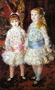 Pink and Blue - The Cahen d'Anvers Girls Pierre-Auguste Renoir